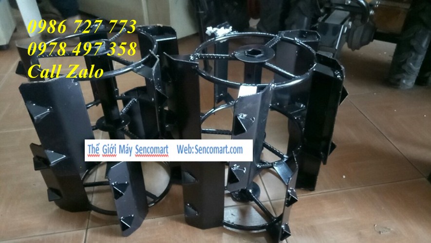 Bánh lồng ruộng dùng cho máy xới đất đa năng- Phụ kiện máy xới đất