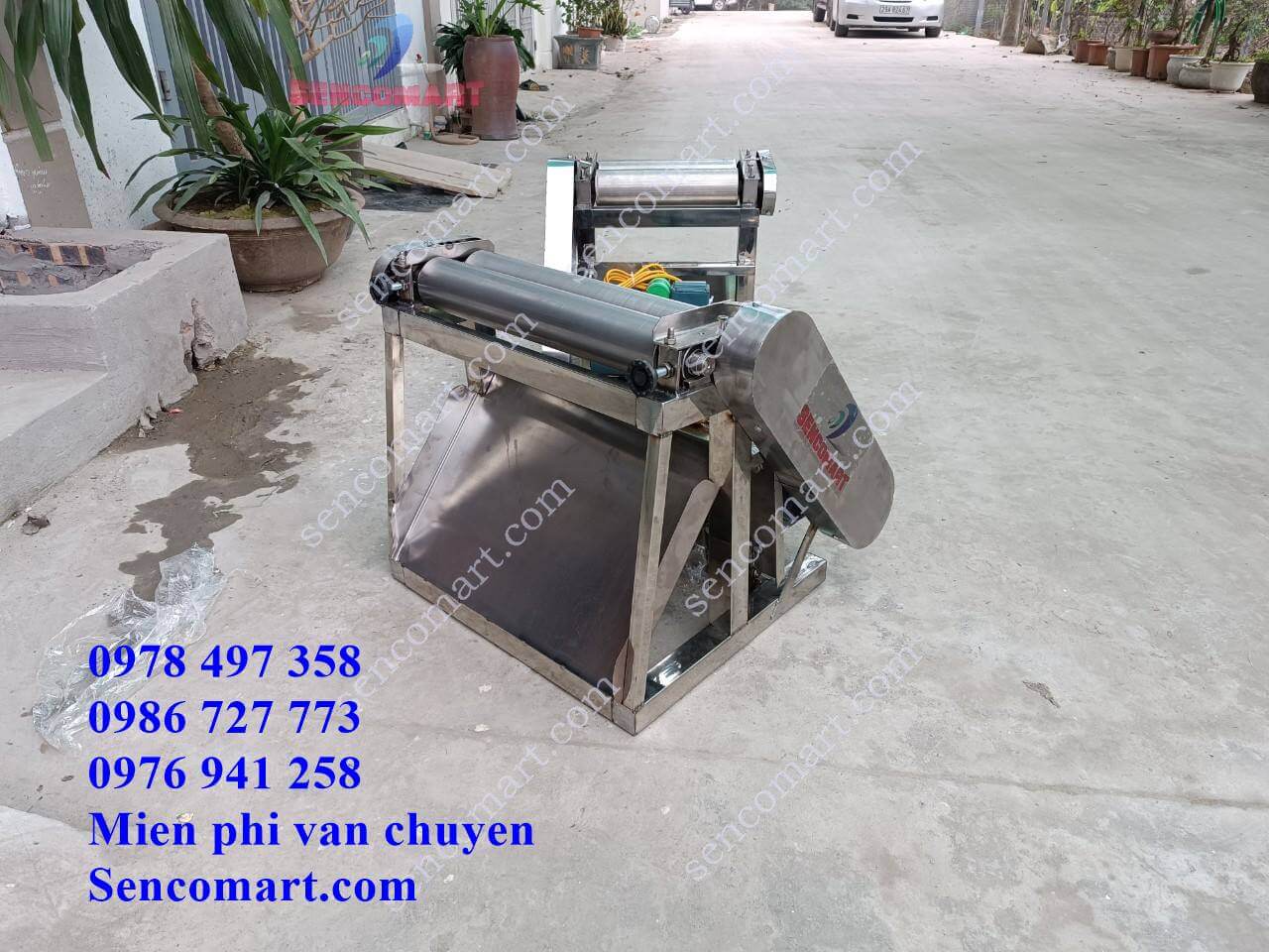 Máy Cán Xơ Mướp Công Nghiệp – Nâng Cao Năng Suất Chế Biến