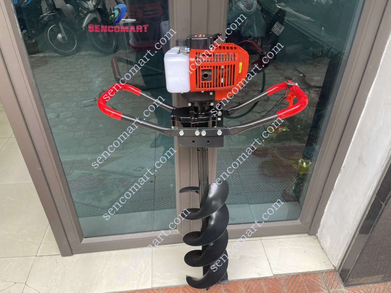 Máy Khoan Đất, Khoan Hố Trồng Cây Kamastsu KM48 Công Suất 2,2kw