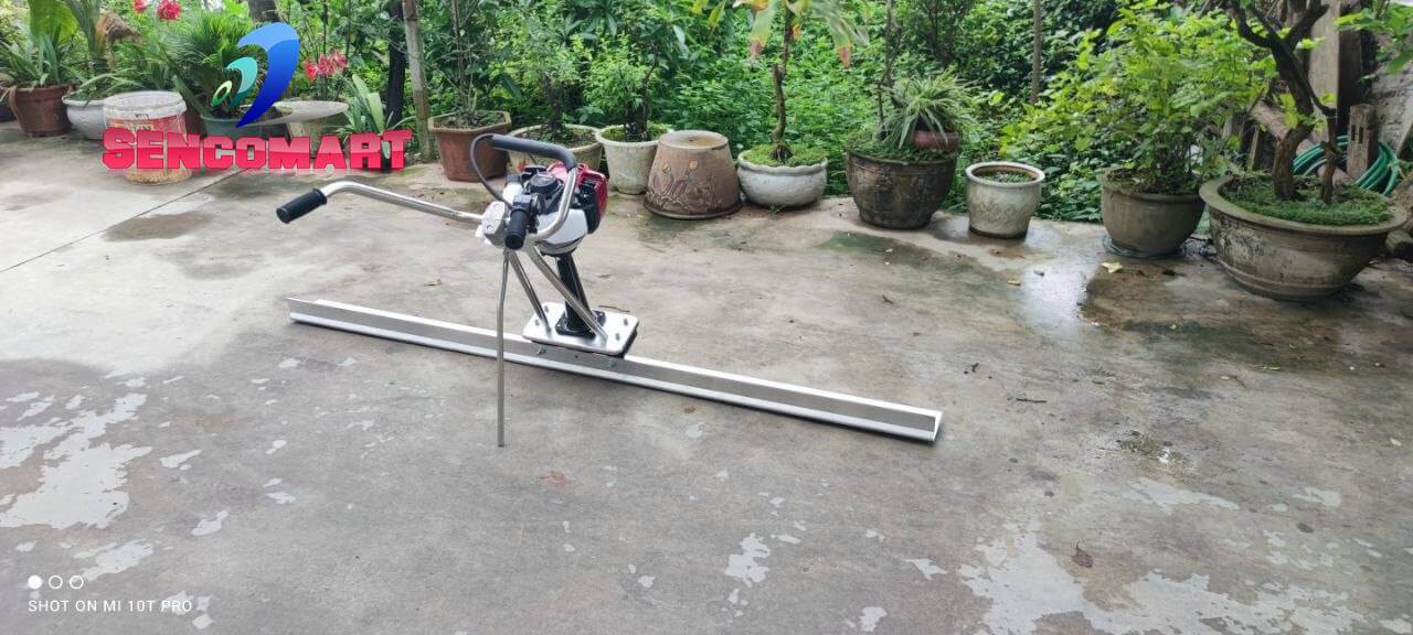 Máy Đầm Thước Mẫu Inox – Giải Pháp San Phẳng Bê Tông Nhanh, Chuẩn Kỹ Thuật