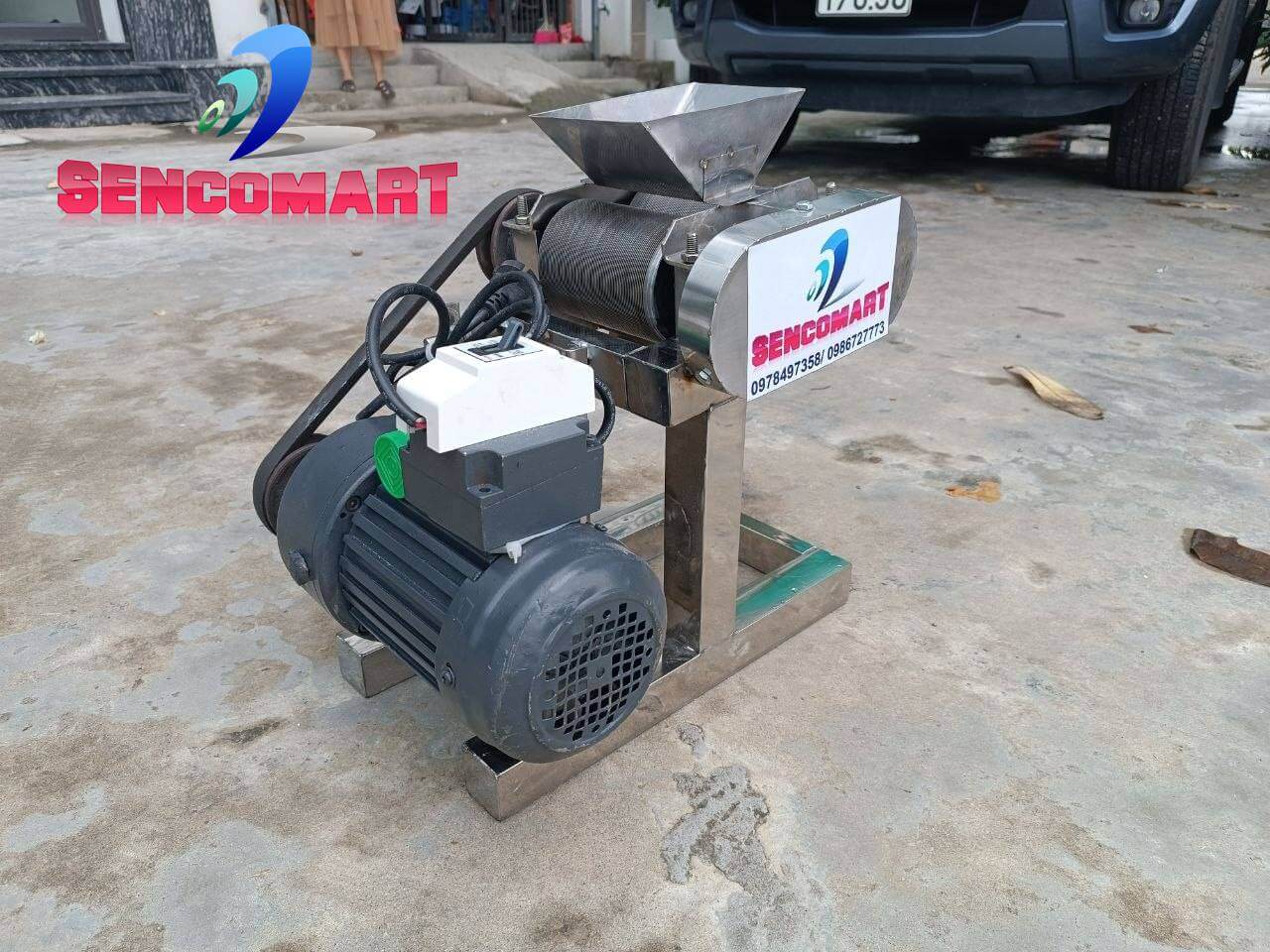 Máy Thái Lá Chanh Cho Quán Gà Ủ Muối - Thái Sợi Siêu Mỏng