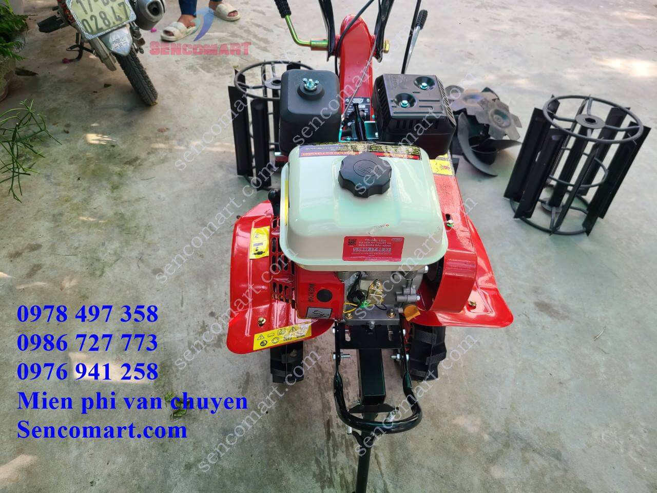 Máy xới đất chính hãng Nhật Bản Oshima