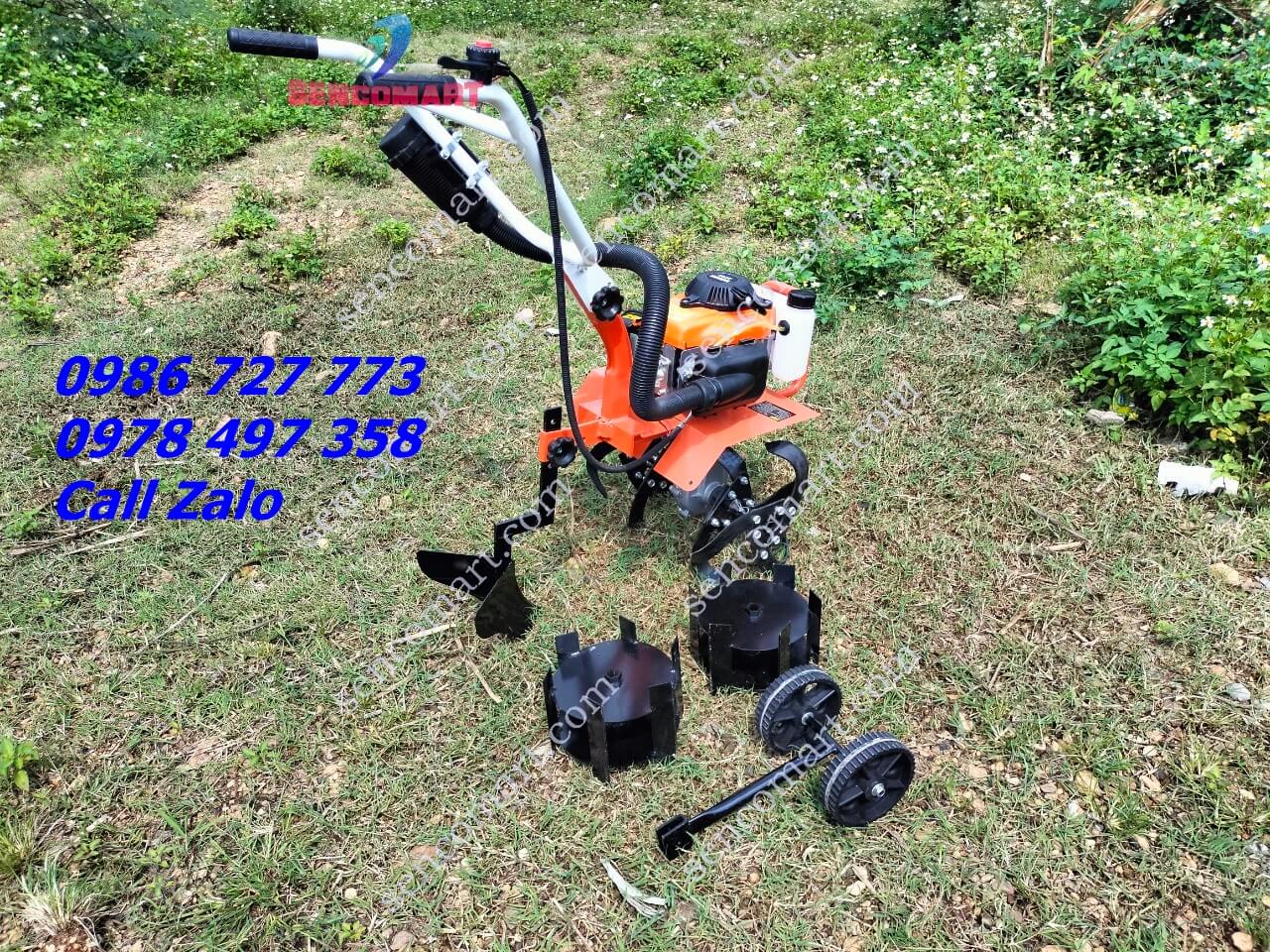 Máy vun luống ngô khoai, máy xới đất Yamaha 3CN