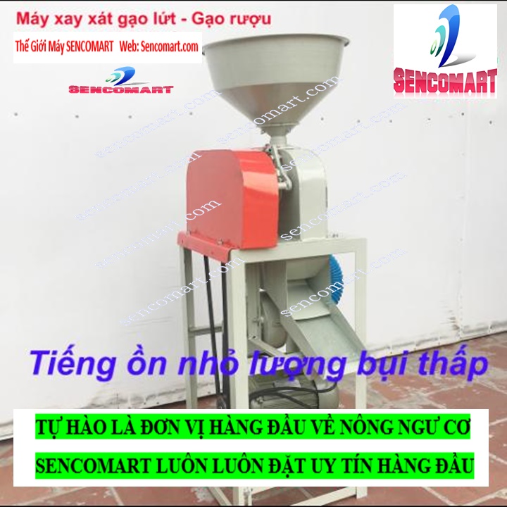 Máy xay xát gạo lứt , Máy xáy xát gạo nấu rượu - SC6N40