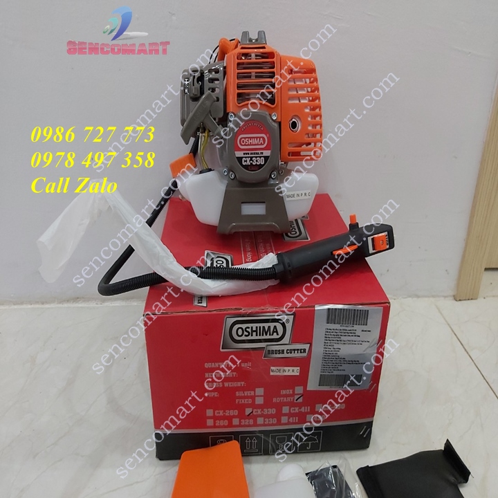 MÁY CẮT CỎ OSHIMA CX330, MÁY CẮT CỎ 2 THÌ OSHIMA
