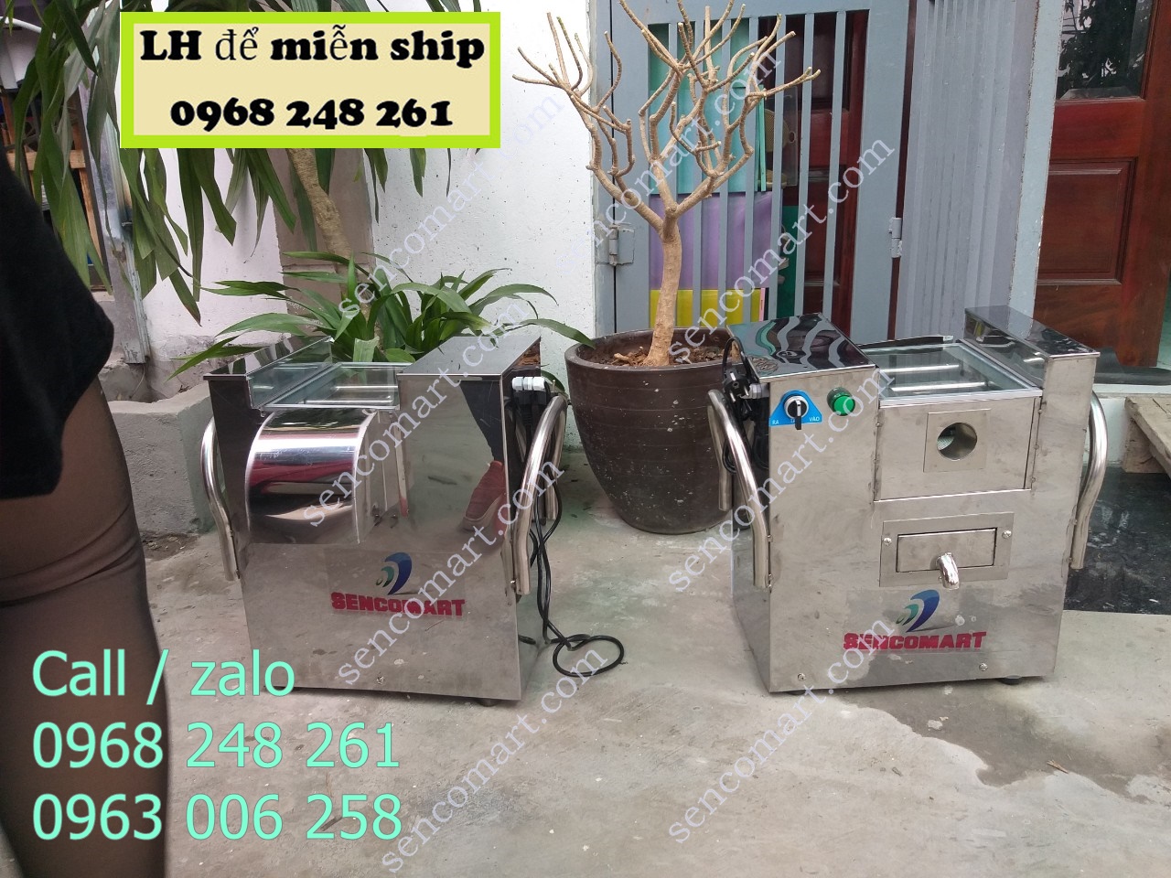 Máy ép mía siêu sạch, động cơ 100% dây đồng