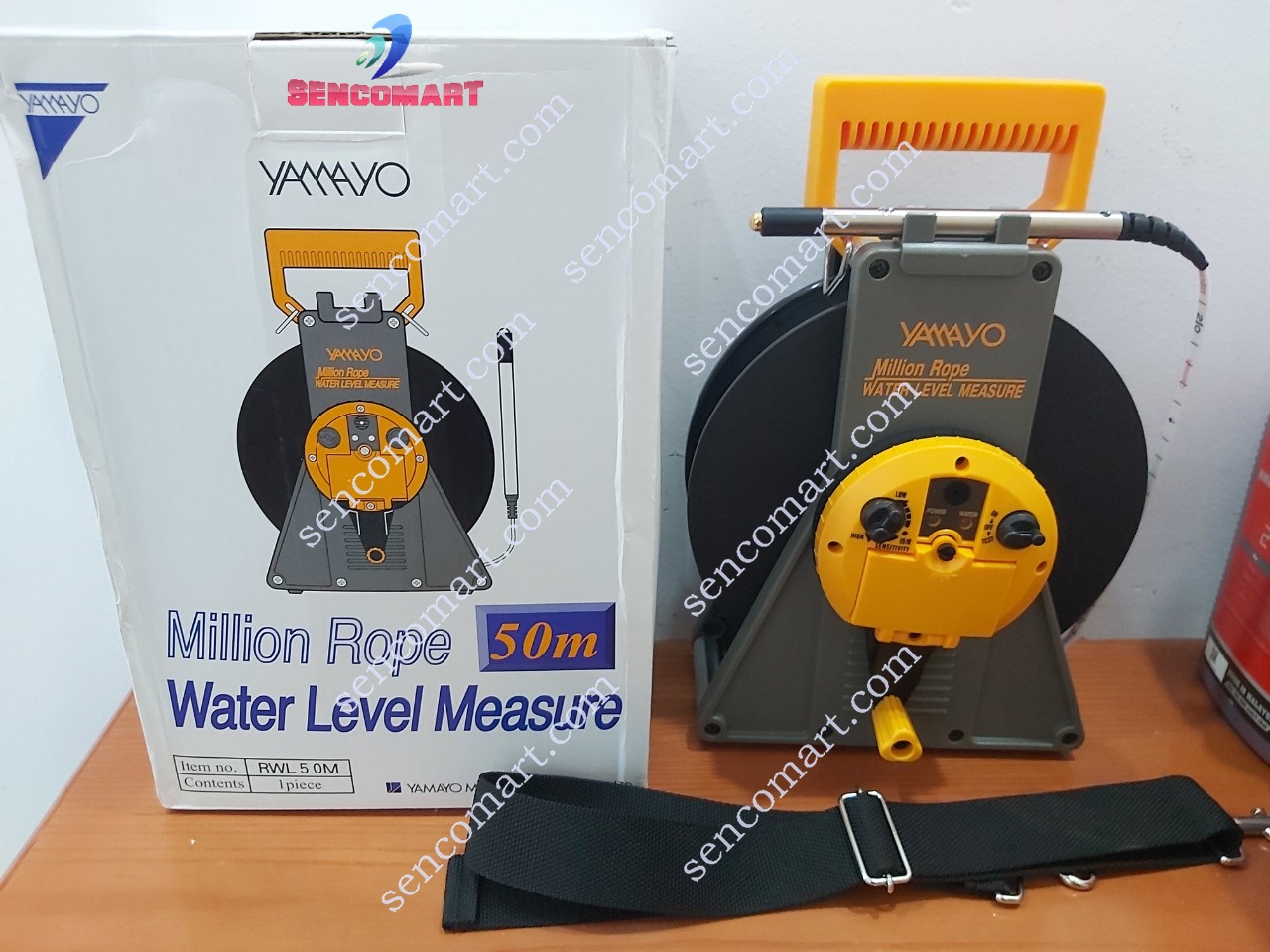 Thước Đo Độ Sâu Mực Nước Ngầm Yamayo RWL-50 Đầy Đủ CO CQ