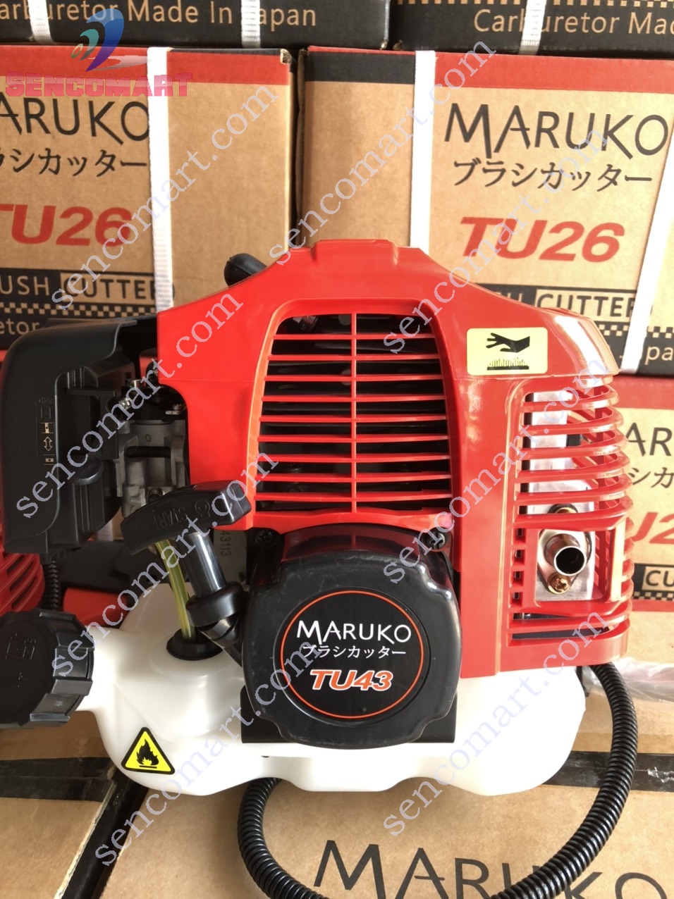 Động Cơ Cắt Cỏ Đường Kính Xy Lanh 40mm Maruko TU43- Động cơ gắn máy cắt cỏ 2 thì, máy phun thuốc