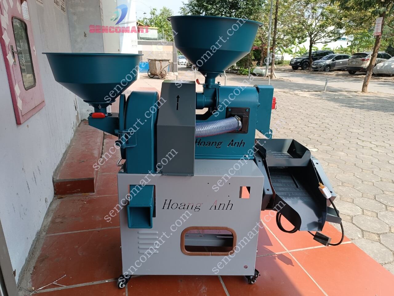 Máy Xát Gạo Hoàng Anh TF5555 New Vip