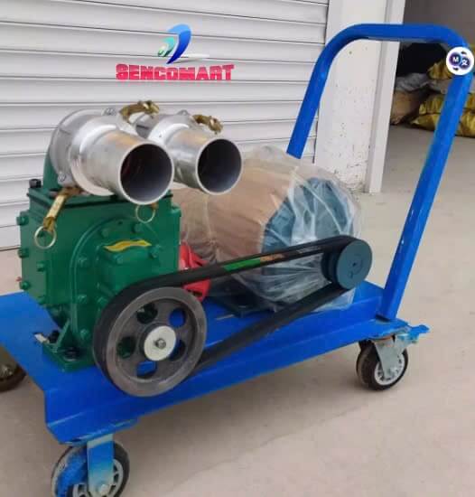 MÁY HÚT BÙN CHÂN KHÔNG CỬA NGANG CÁNH THÉP HỌNG 50 SỬ DỤNG ĐIỆN 1 PHA 220V