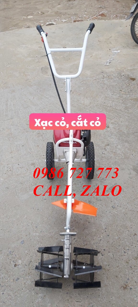 MÁY XỚI ĐẤT MINI ĐẨY TAY HONDA GX35- MÁY XẠC CỎ HONDA GX35