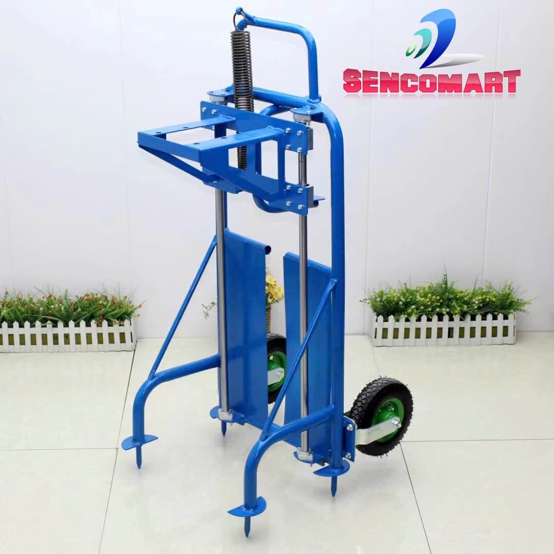 Máy Khoan Đất Trồng Cây Lò Xo Đẩy Có Khung Giá Đỡ Mitsubishi TB43-88