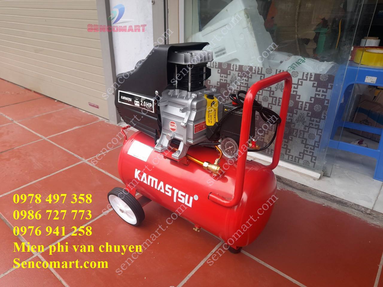 Máy nén khí có dầu 30 lít KCD 900