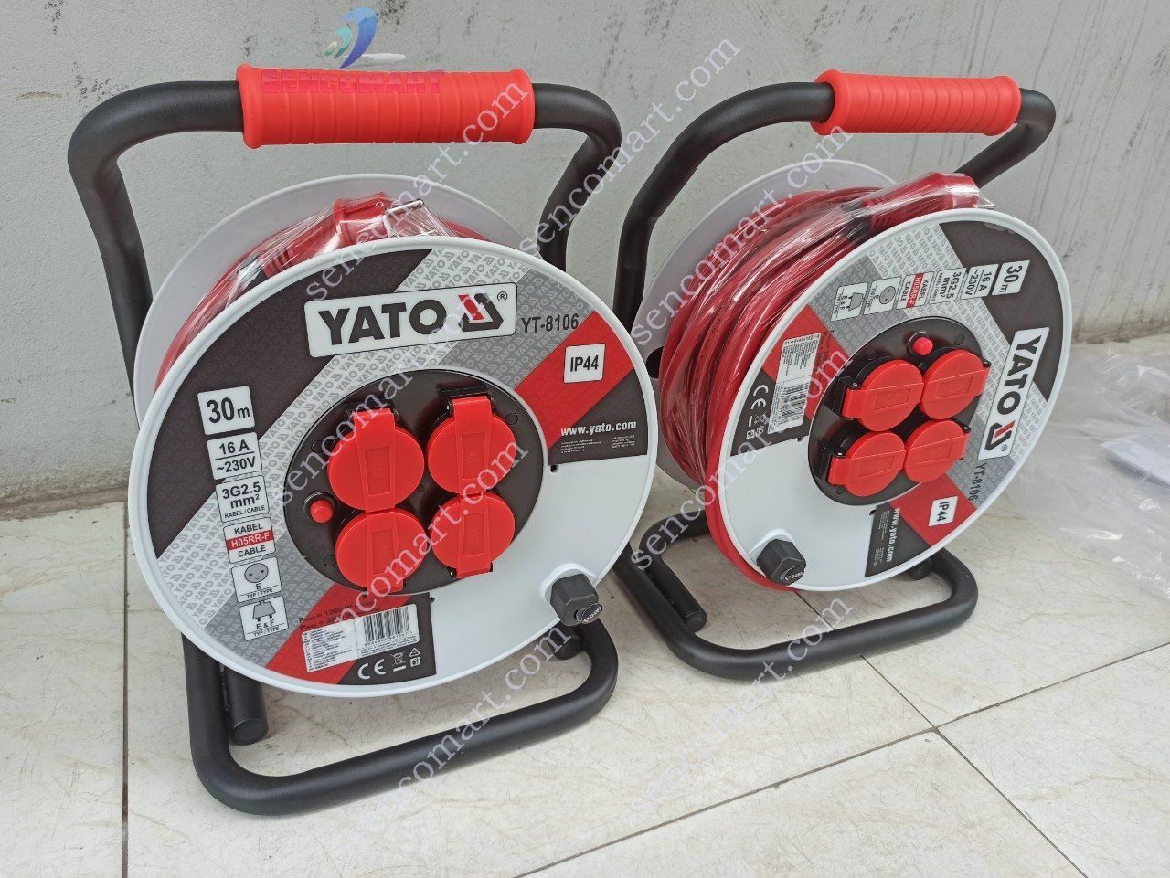 Cuộn dây điện rulo 40m Yato YT-8107 HÀNG CHÍNH HÃNG