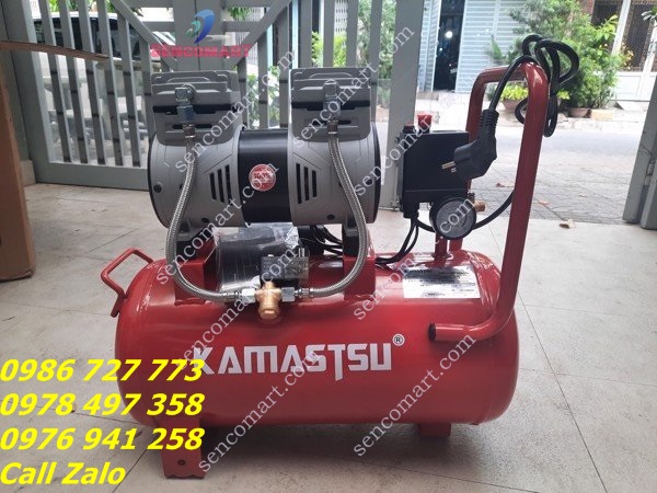 Máy nén khí không Dầu Dung Tích 30L Kamatsu KKD 1300W
