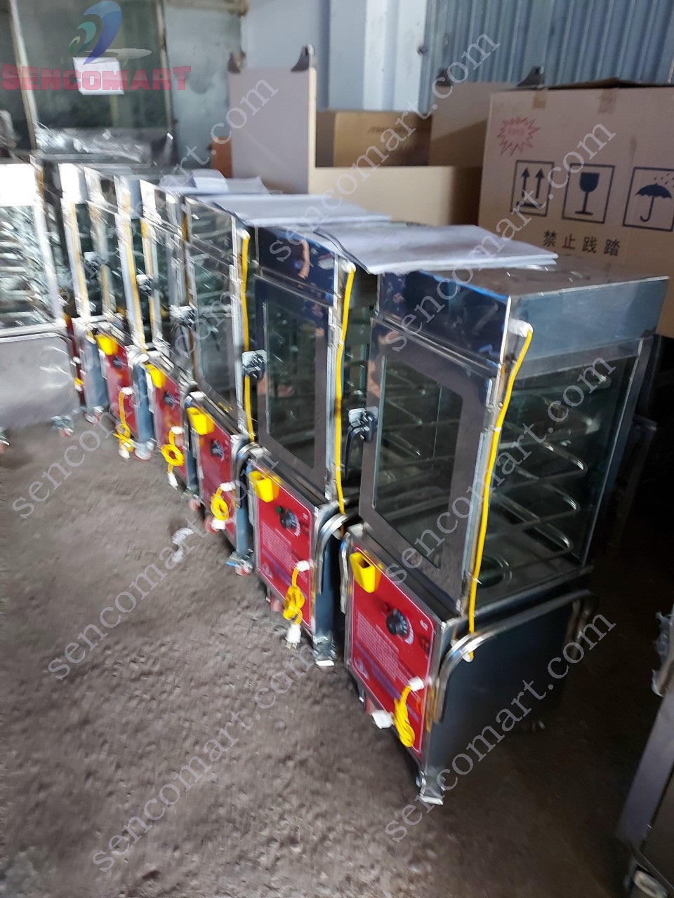 Tủ Hấp Bánh Bao 4 Khay Hàng Việt Nam Chất Lượng Cao