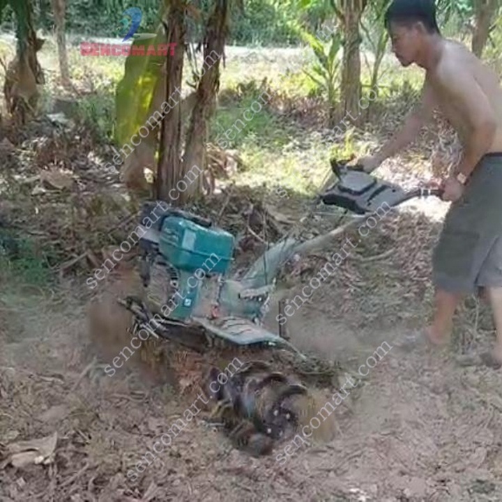 Máy Xới Đất Chạy dầu Turbo 173F